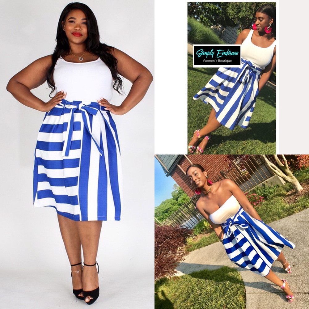 🎊FLASH DEAL LAST ONE-PLUS-2X🎊”Stepping Out”Skirt